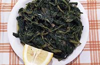 Beautiful Sifnos Restaurant - Légumes verts bouillis