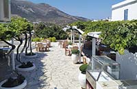 Restaurant Beautiful Sifnos - La cour ombragée