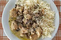 Εστιατόριο Ωραία Σίφνος - Κοτόπουλο με ρύζι