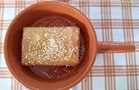 Εστιατόριο Ωραία Σίφνος - Φέτα τηγανιτή με μέλι