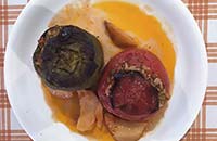 Beautiful Sifnos Restaurant - Tomates et poivrons farcis